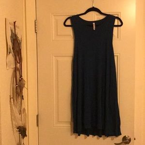 RVCA teal beach dress